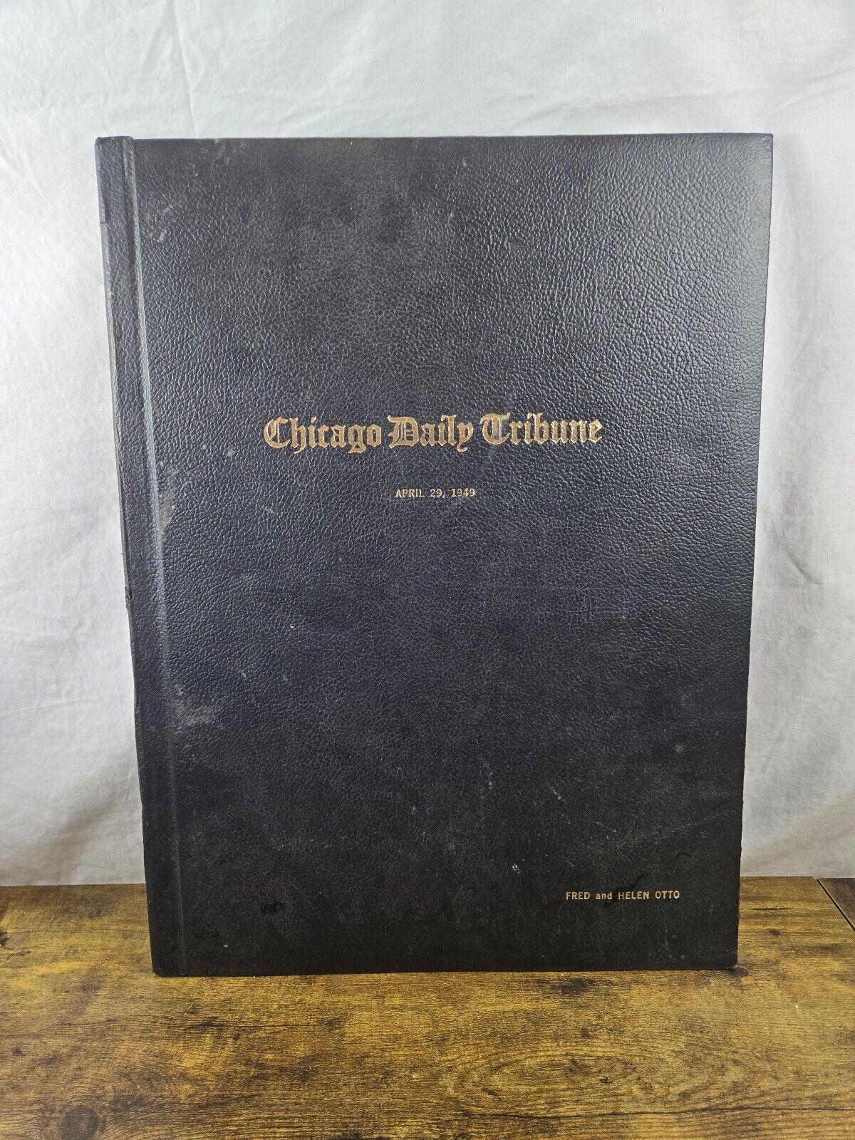 Original Chicago Daily Tribune April,29  1949 Newspaper around 50 pages