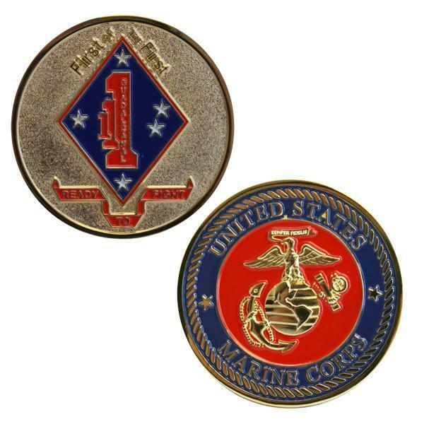 1st Battalion 1st Marines Coin