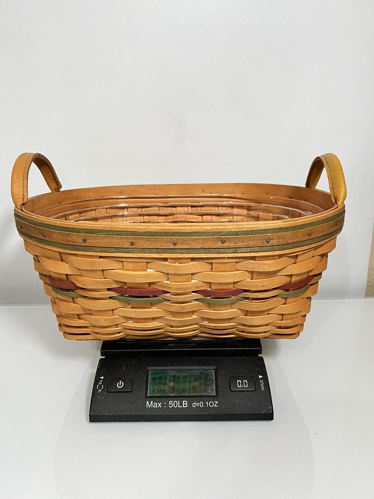 Longaberger Autumn Reflections Large Daily Blessing Bread Basket Fall 2001 USA
