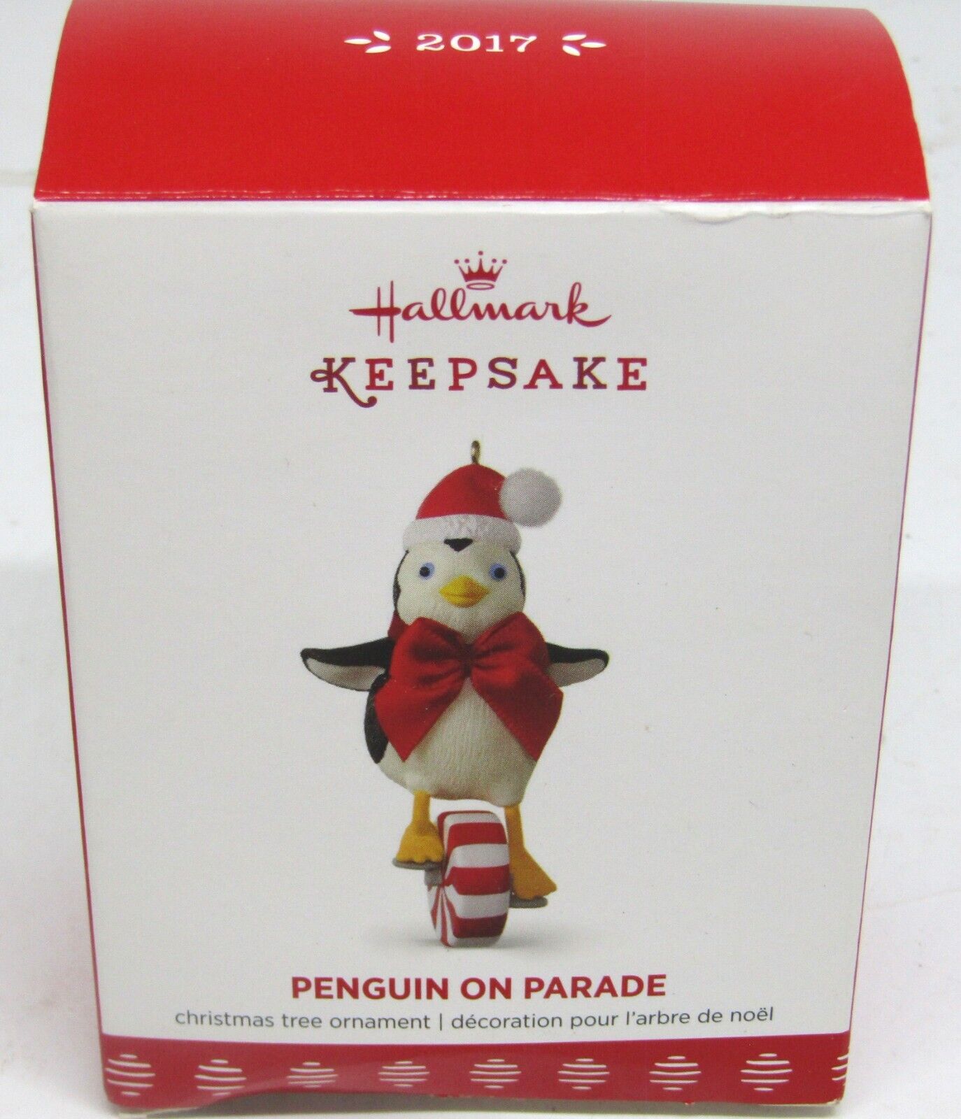 2017 Hallmark Keepsake, Penguin on Parade, Ornament.