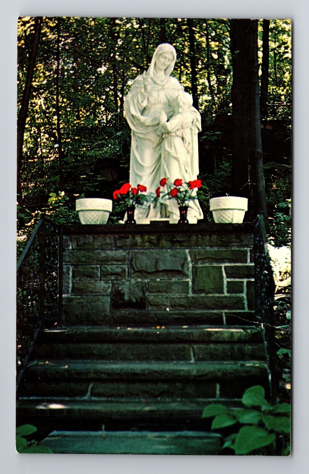 Cleveland OH- Ohio, Shrine And Grotto, Antique, Vintage Souvenir Postcard