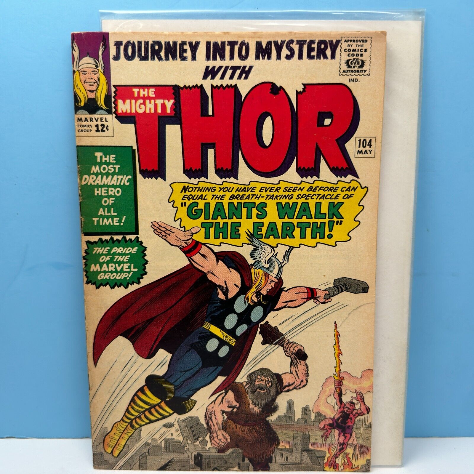 Thor Journey Into Mystery #104 VF 1964