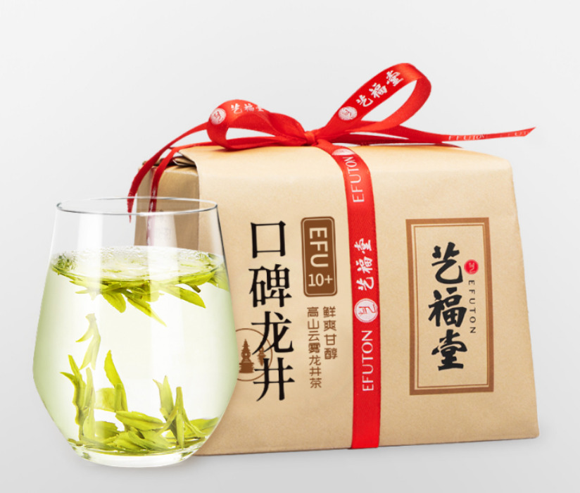 【艺福堂 口碑龙井茶250g】Long Jing Dragon Well Chinese Green Tea Longjing 2022新茶EFU10+明前特级