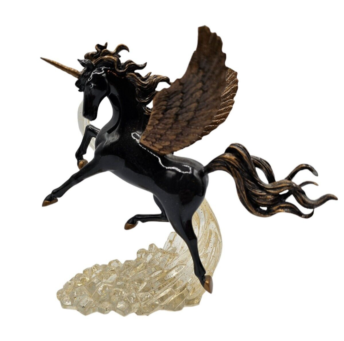 Spirit of the Black Unicorn Collection Glitter Figure RARE Regal Spirit