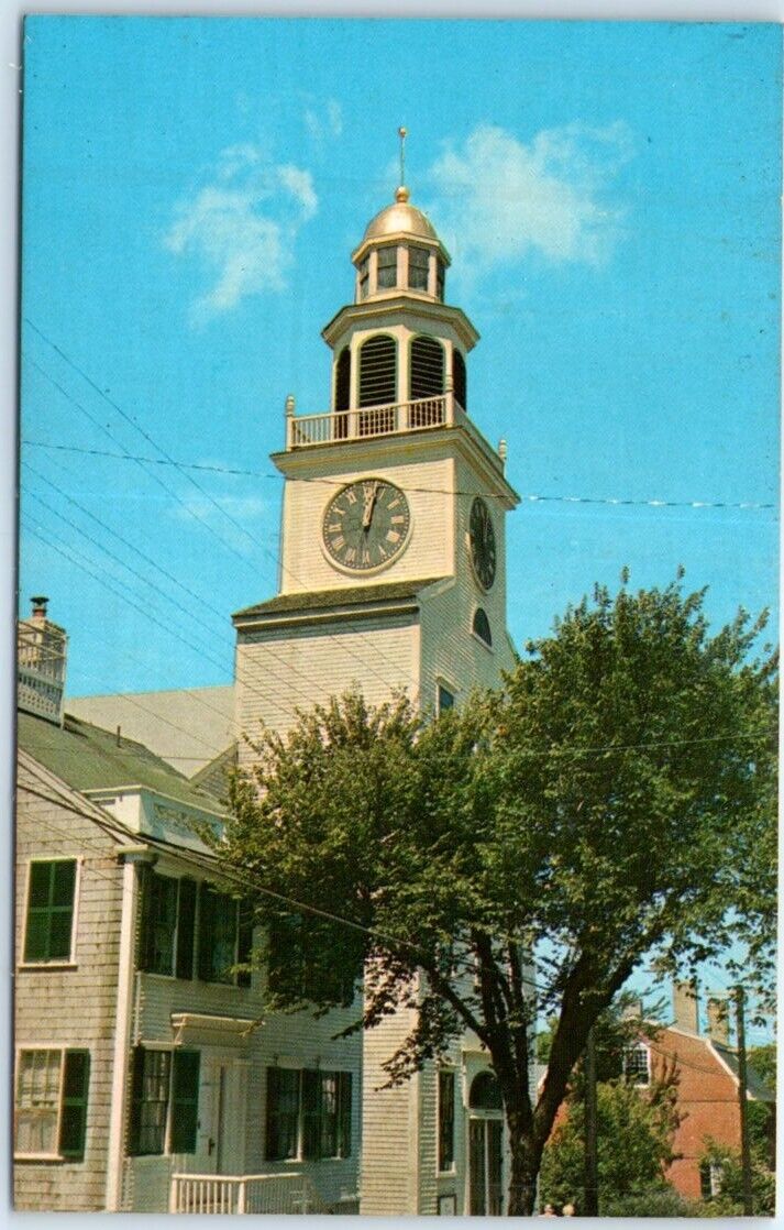 Postcard - Nantucket\'s Town Clock - Nantucket, Massachusetts