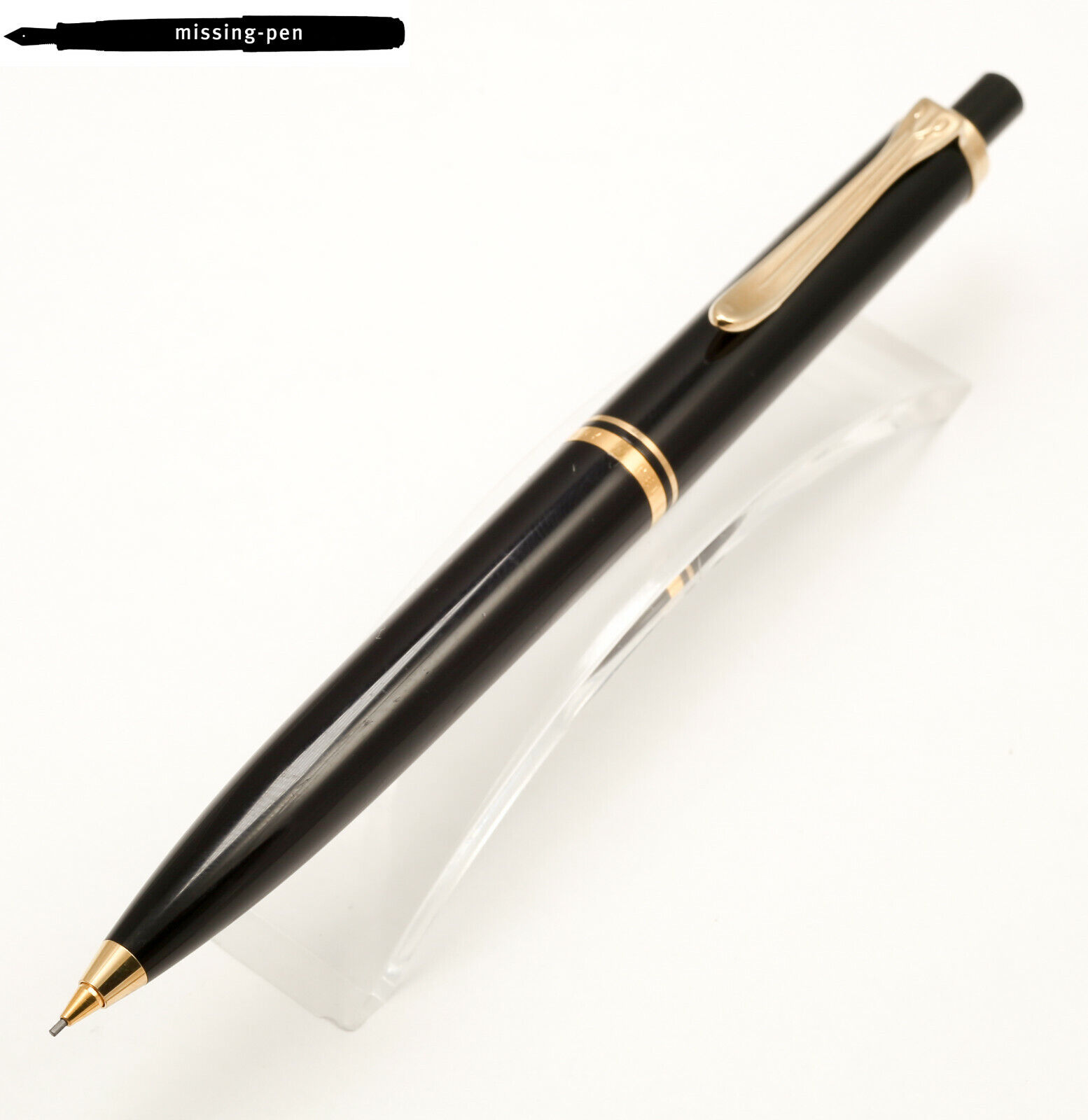 New Style Pelikan D400 Mechanical Pencil (0.7 mm) in Black with new push button