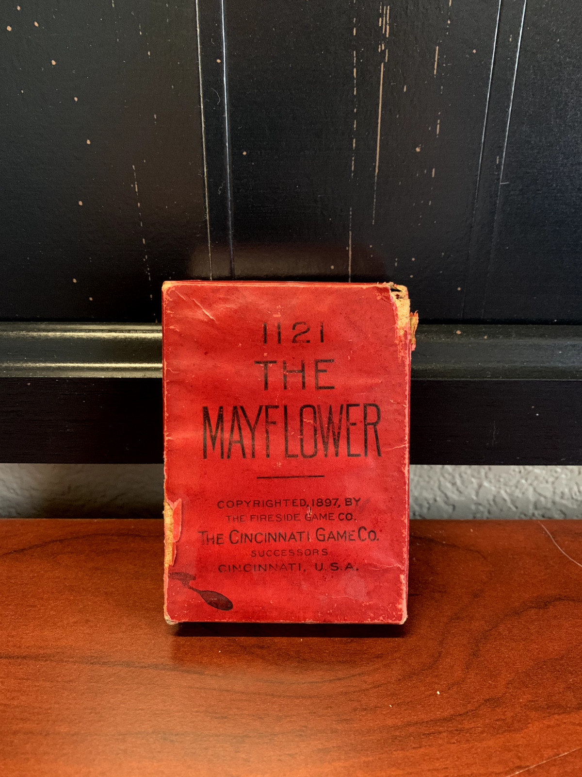 1897 The Mayflower Cincinnati Card Game