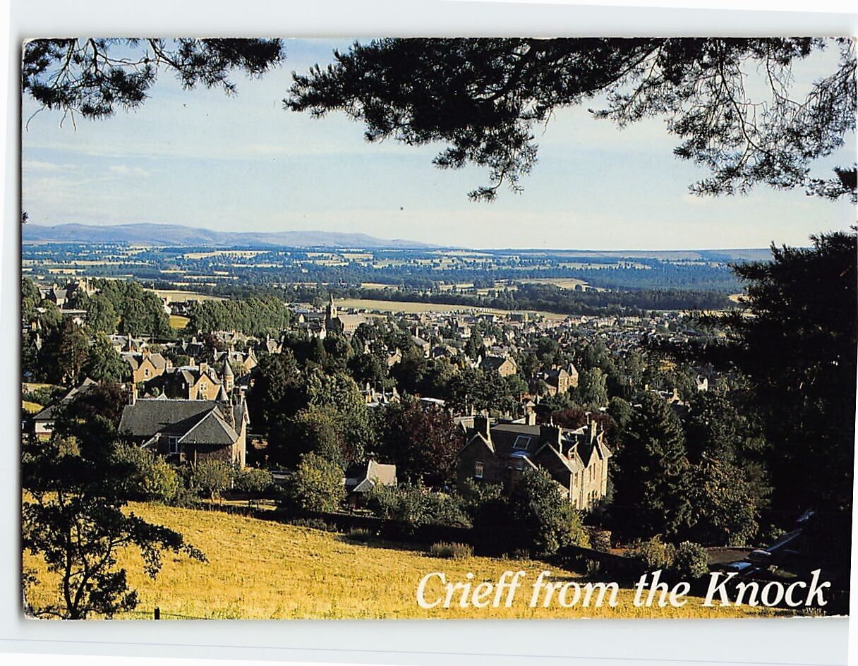 Postcard - Crieff from the Knock - Crieff, Scotland