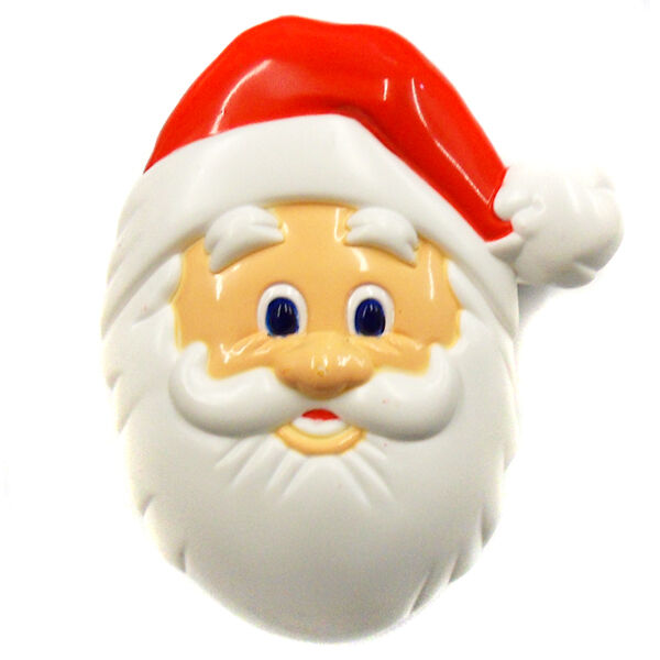ACME Santa Claus Head Refrigerator Magnet clip That sings 