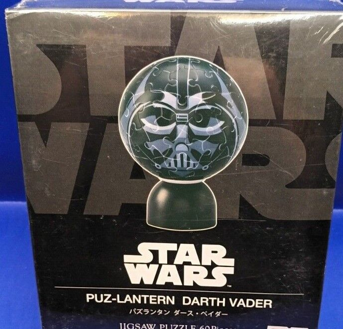 Star Wars Darth Vader 3D Puz Lantern Jigsaw Puzzle 60pc LED Night Light Disney
