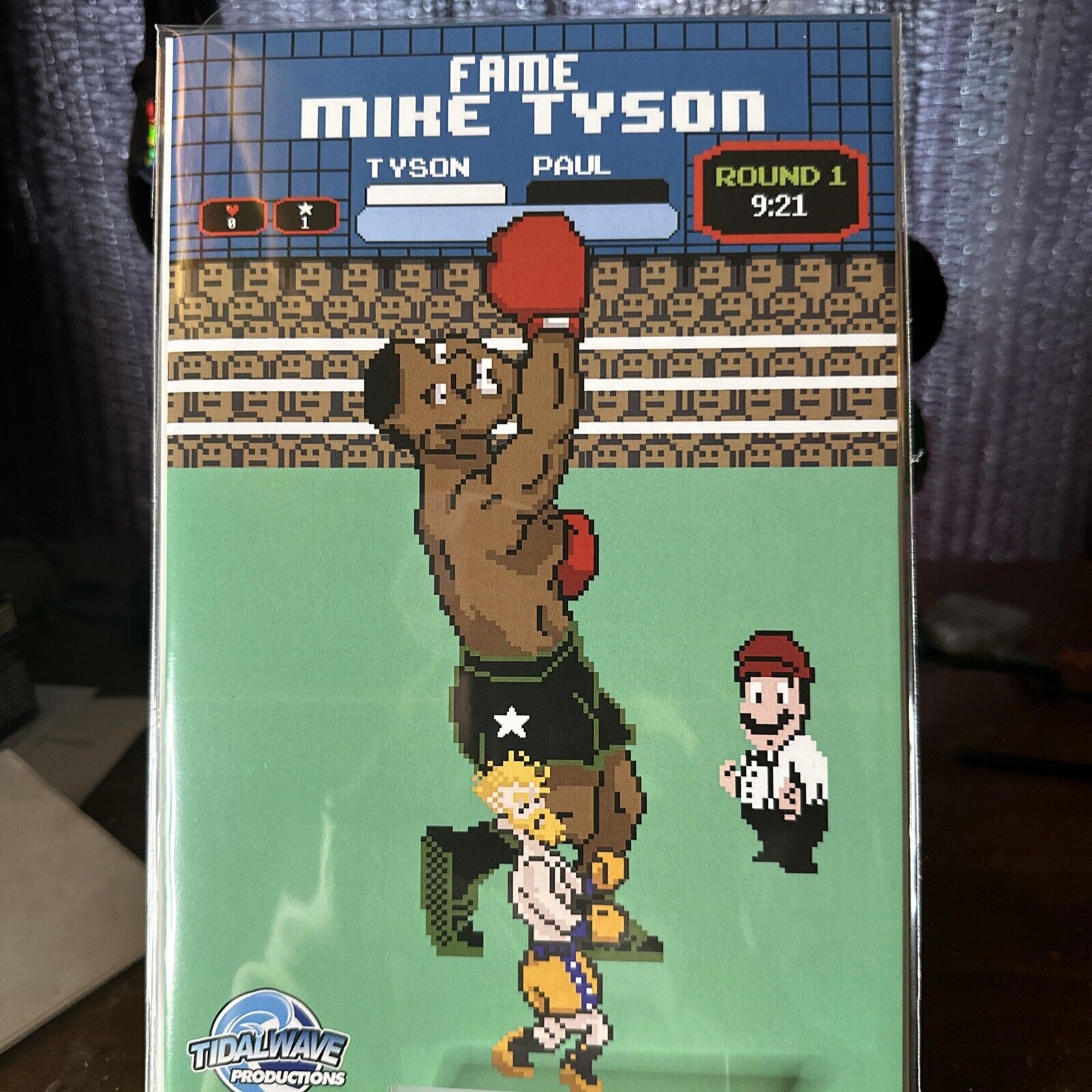 Fame: Mike Tyson #1 * NM+ * Young Punch Out Virgin Variant 10/200 Matthew Waite