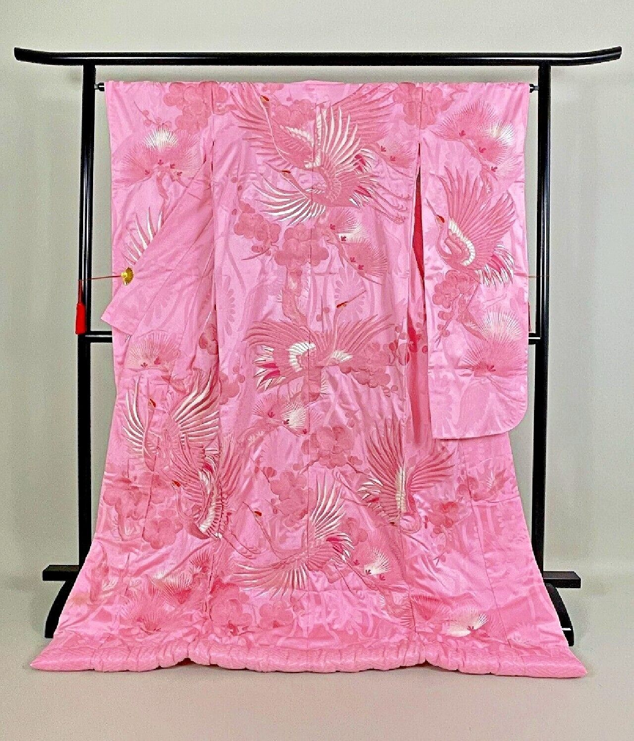Japanese Kimono Uchikake Wedding Pure Silk japan 1658