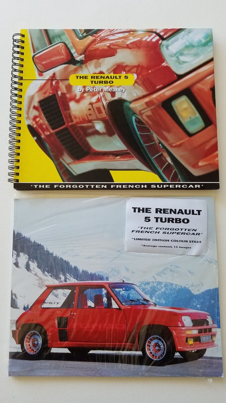 Renault The Forgotten French Super Car LE Book #310 & Color Stills *Peter Meaney