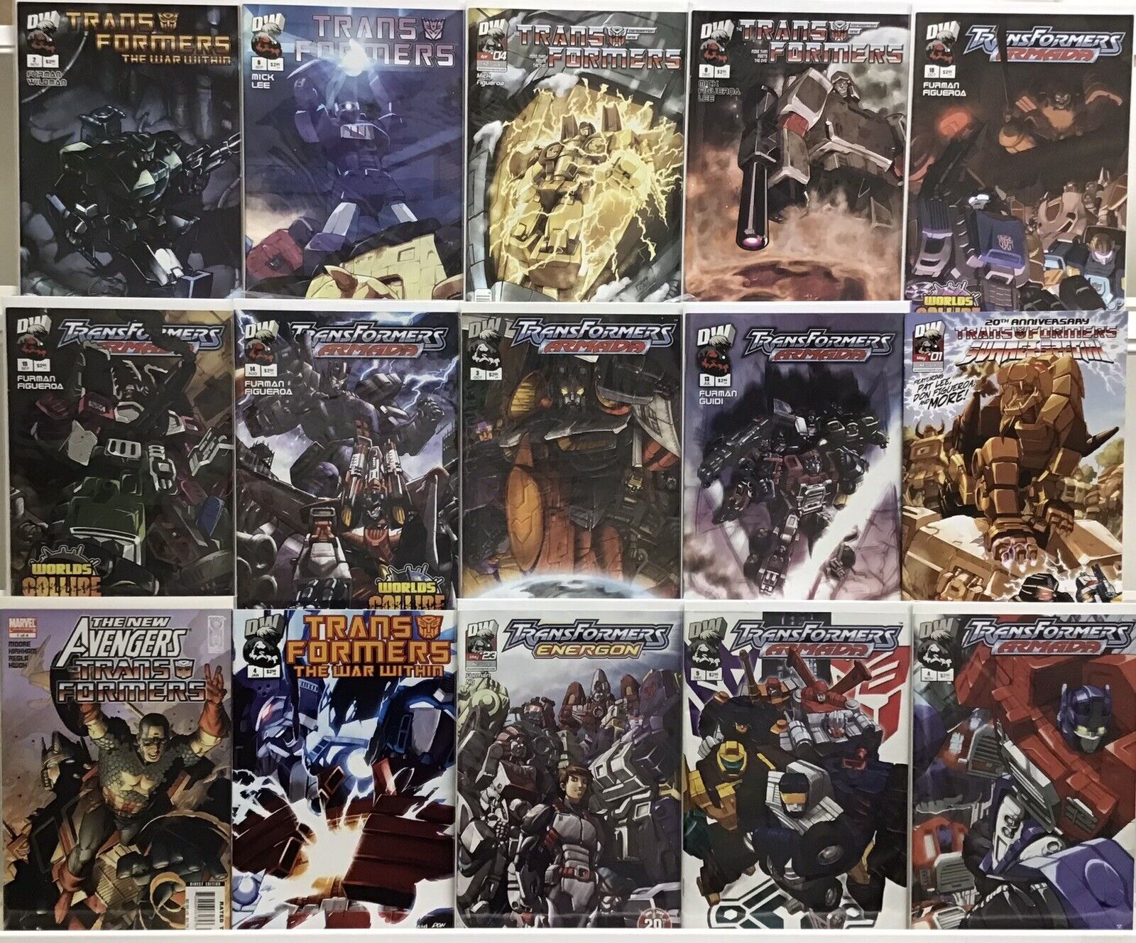 Transformers - Comic Book Lot Of 15