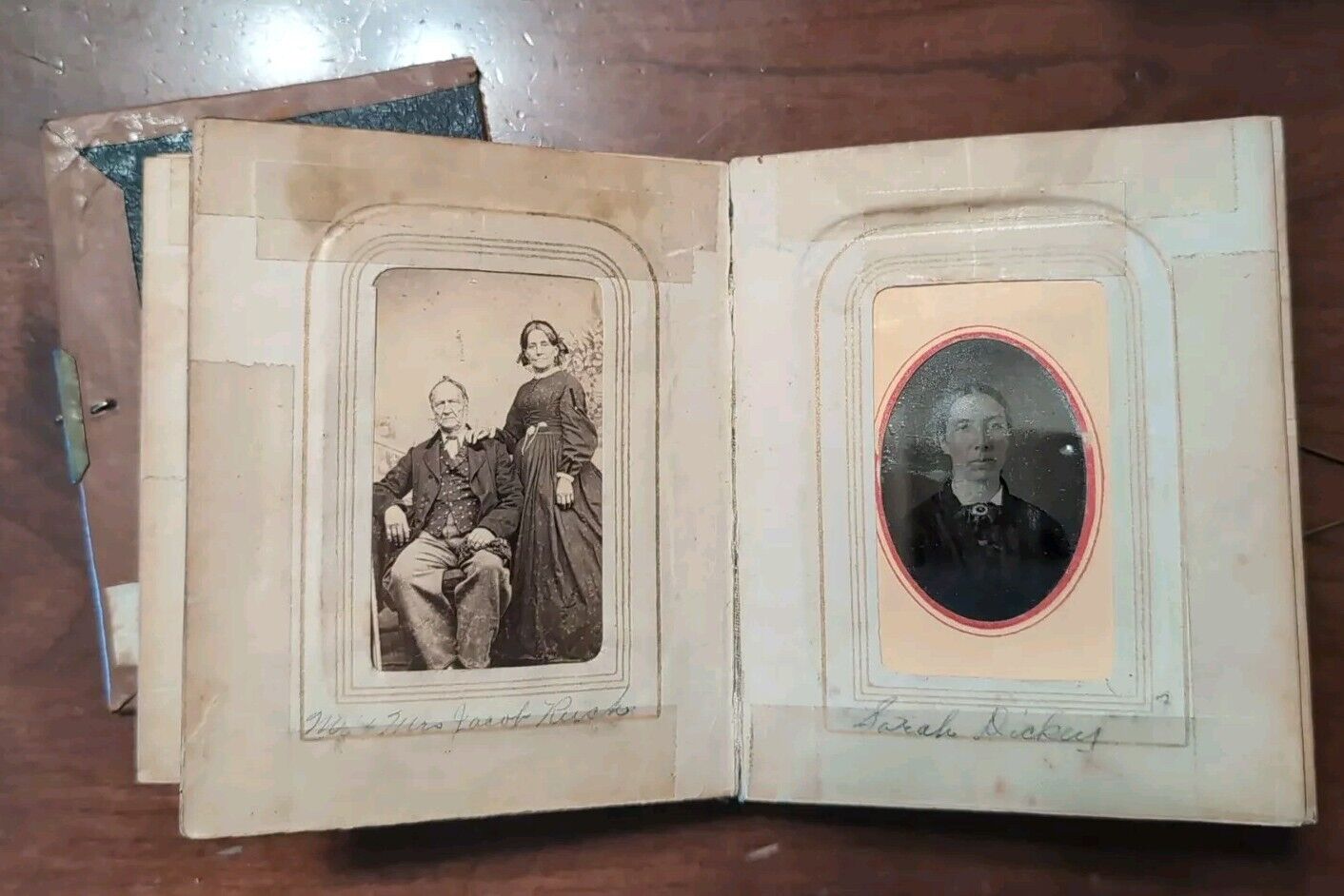 Identified Tintype & CDV Photos Antique American 19th Century Album Carte Visite