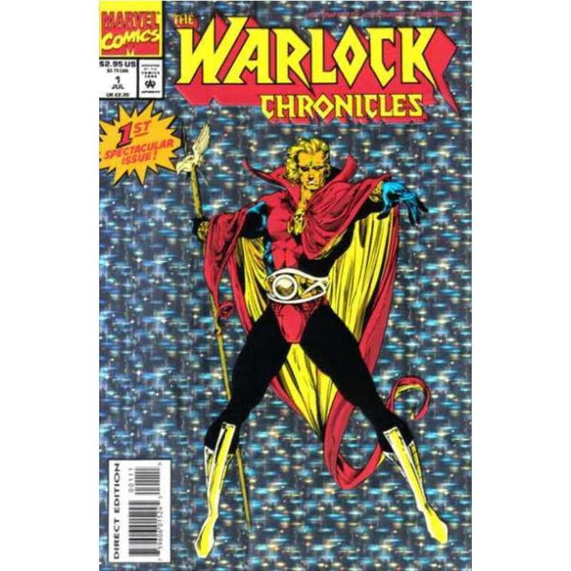 Warlock Chronicles #1 in Near Mint condition. Marvel comics [r\