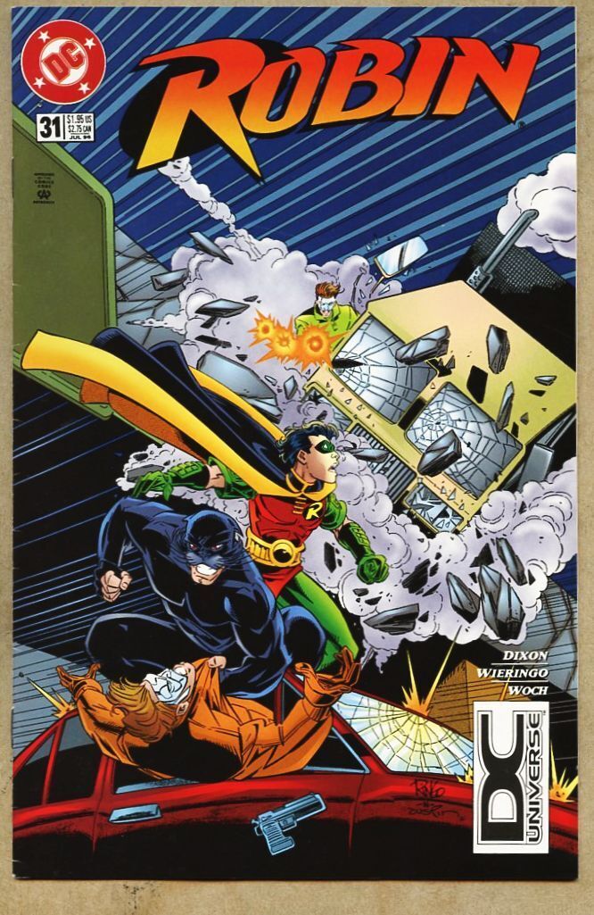 Robin #31-1996 fn/vf 7.0 DC Universe Variant cover / DC Comics 