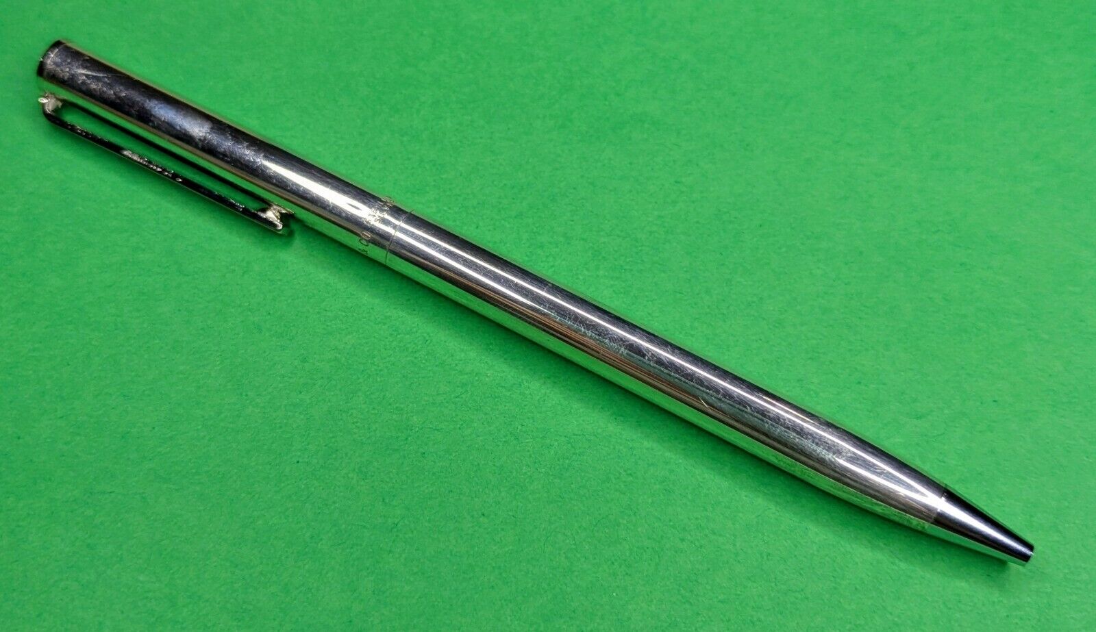 Tiffany & Co. Sterling Silver Twist Ballpoint Pen