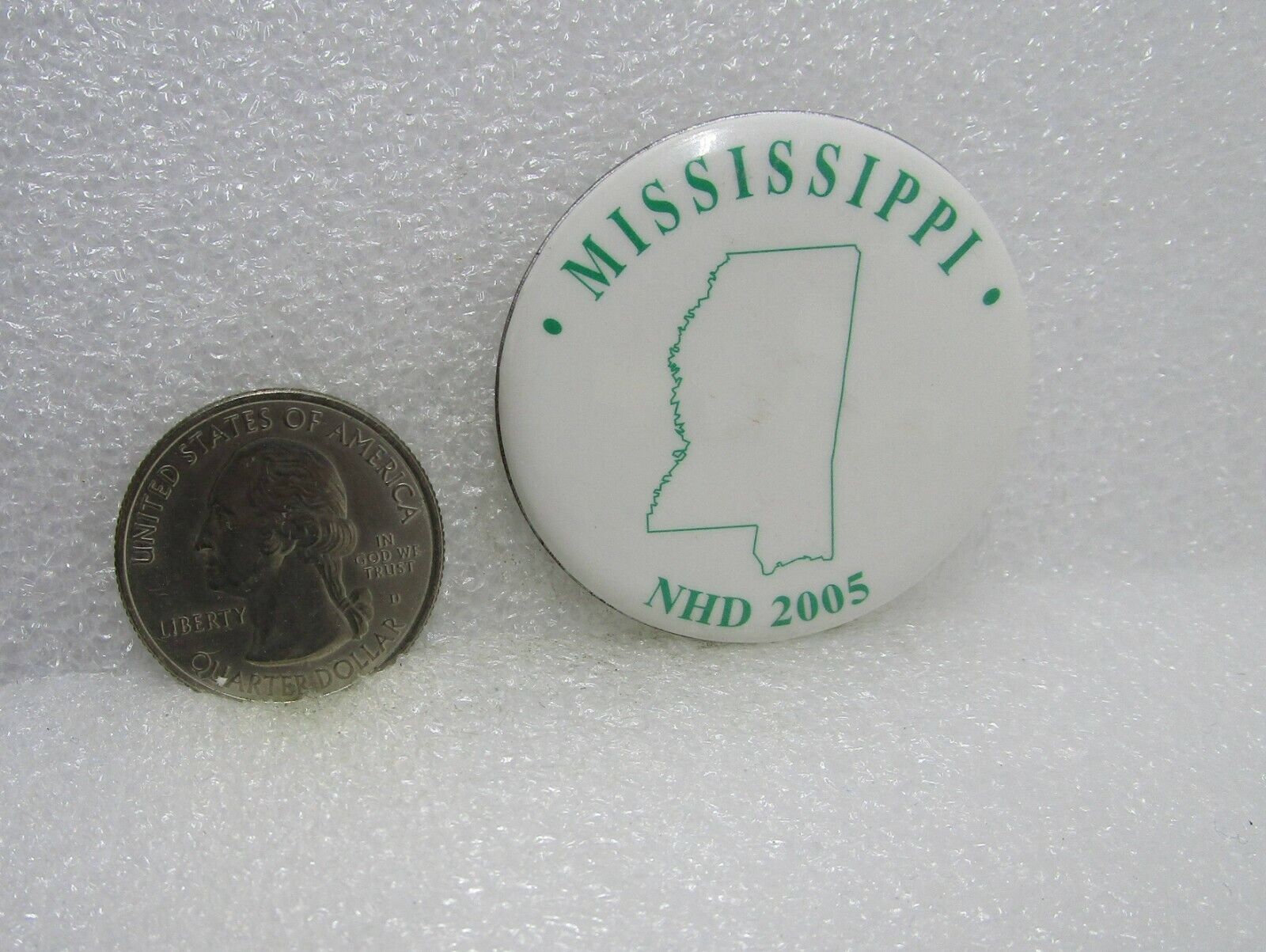 2005 Mississippi National History Day Button Pin