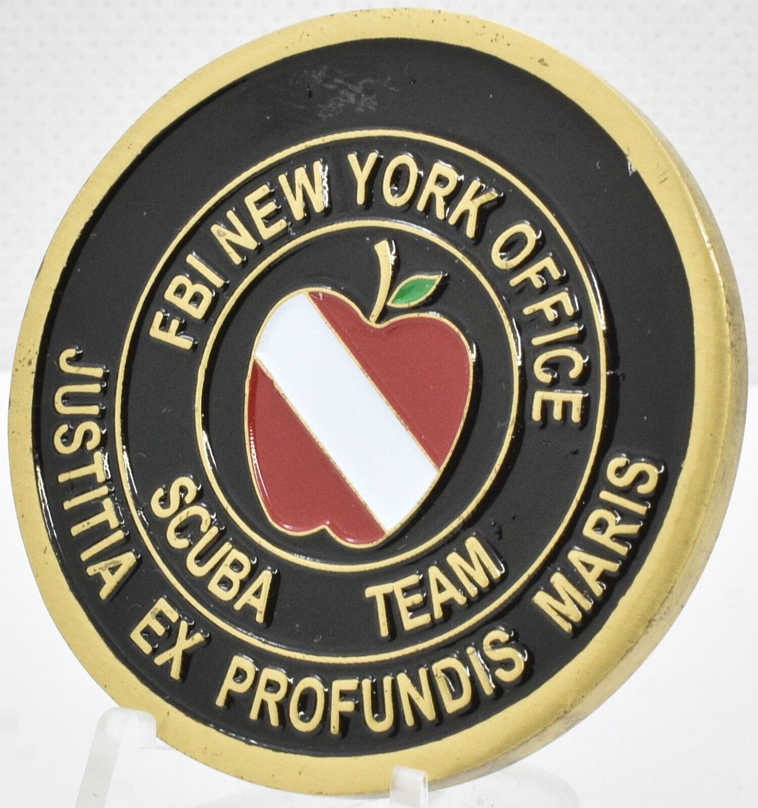 FBI SCUBA Evidence Response Team New York Office Challenge Coin