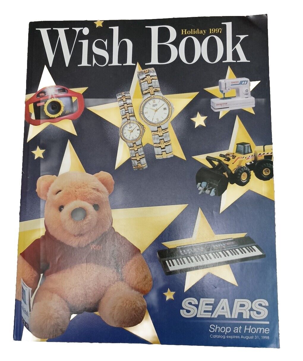 1997 SEARS HOLIDAY WISHBOOK FOR '97 Christmas Season Catalog - Great Toys