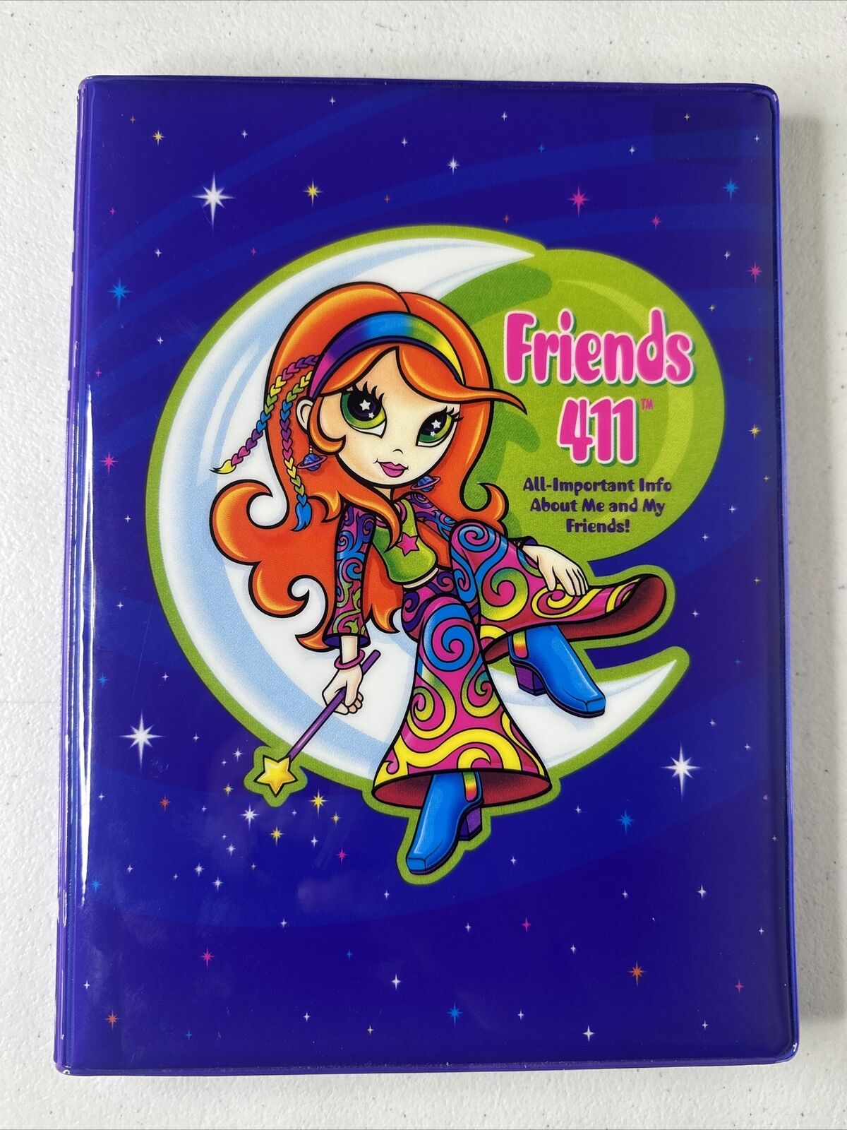 Vintage Mint Lisa Frank Friends 411 Notebook - Rare Collectible New Condition