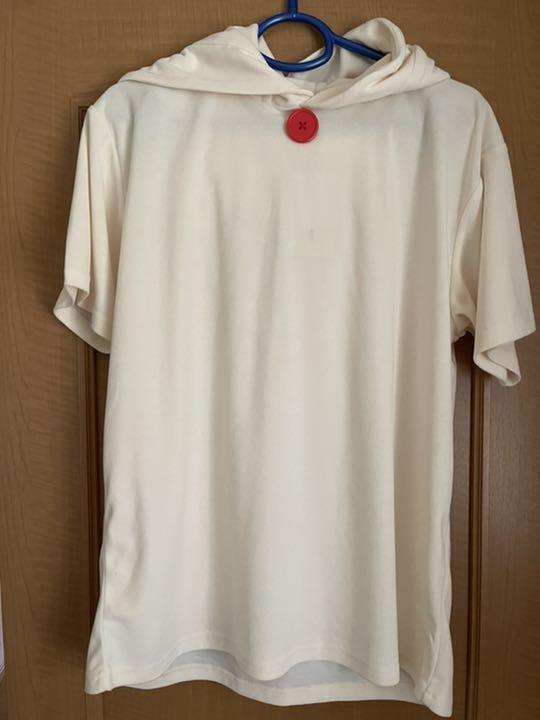 SAN-X Rilakkuma T-Shirt Hoodie Pile Fabric Korilakkuma size L White SAN-X SAN-X