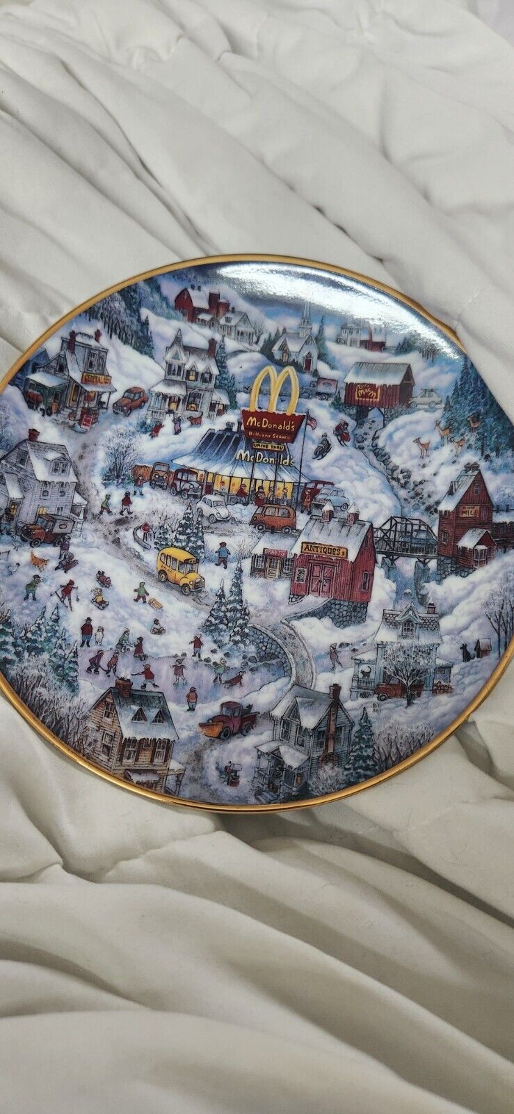 McDonald’s Golden Collector Limited Edition Plates 8