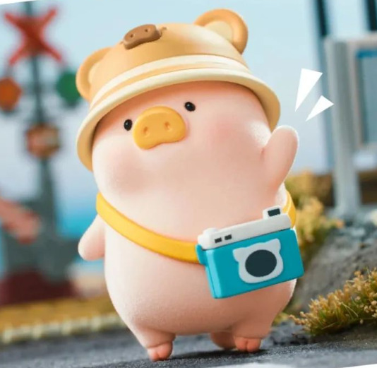 Toyzero+ LuLu the Piggy Travel Series Confirmed  Blind BoxFigure TOY HOT！