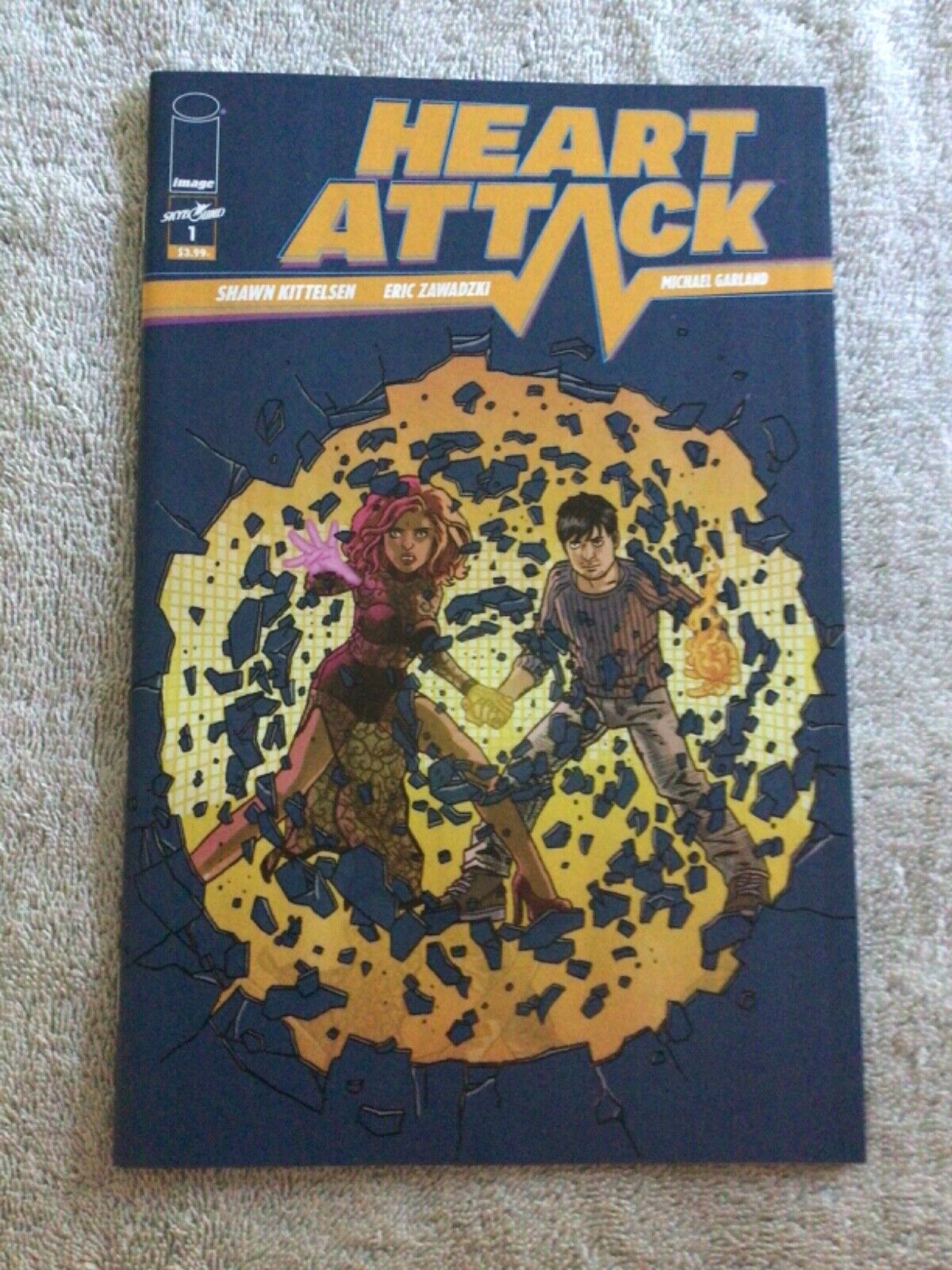 Heart Attack #1 (2019) Optioned For TV Series Skybound Image Comics NM/MT UNREAD