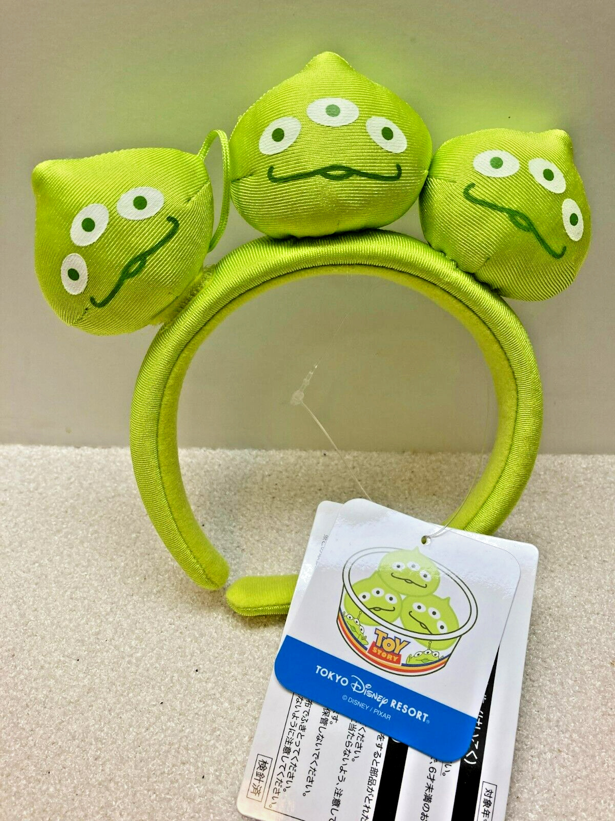 Japan Tokyo Disney Headband Ears Alien Toy Story Pixar little green men