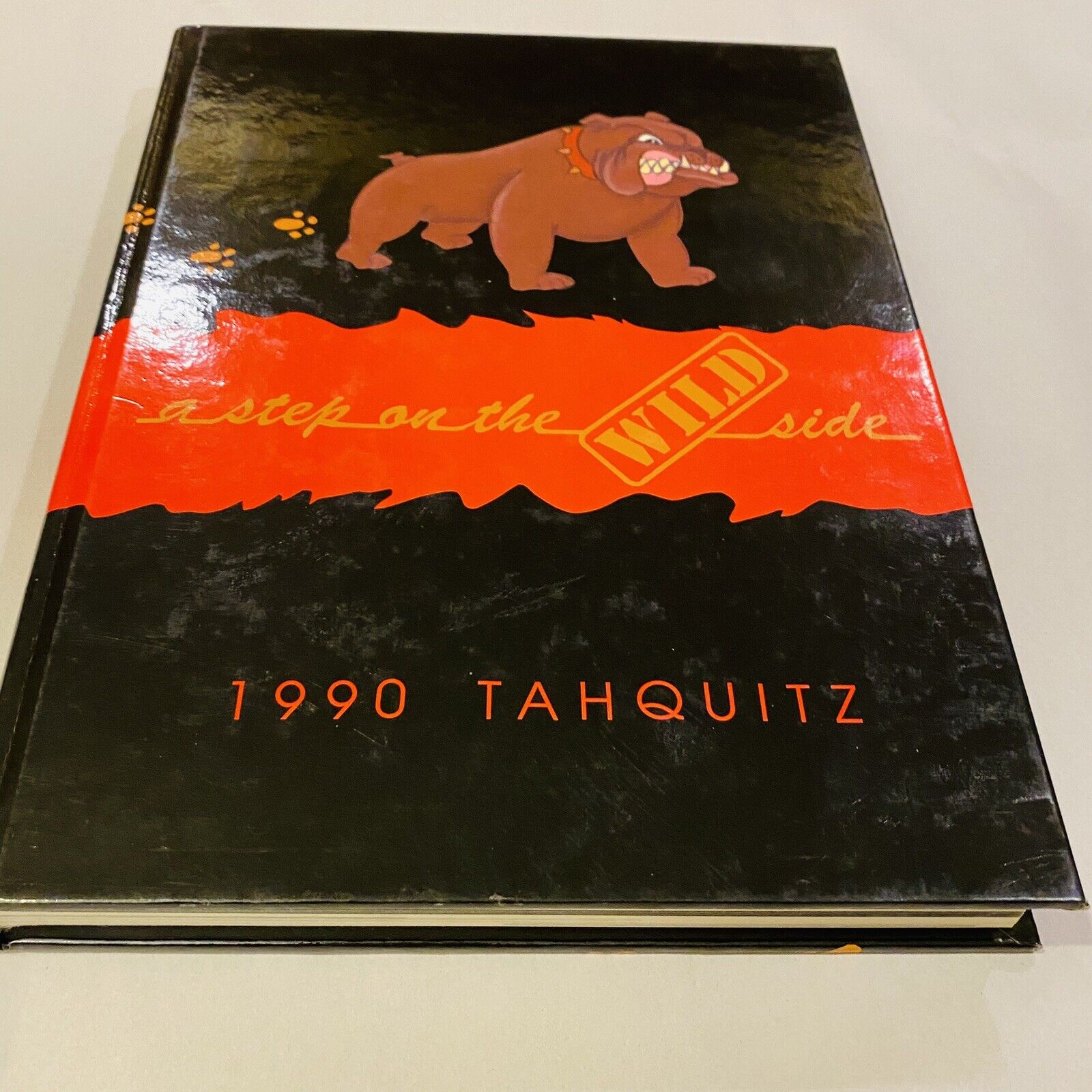 MISPRINT Vintage 1990 Tahquitz Hemet High School Yearbook  Hemet, California