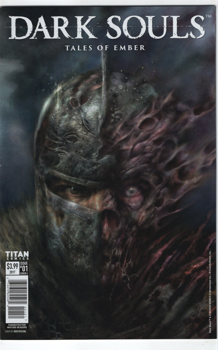 Dark Souls Tales of Ember #1 Cover E Nick Percival Variant Titan Comic 2017