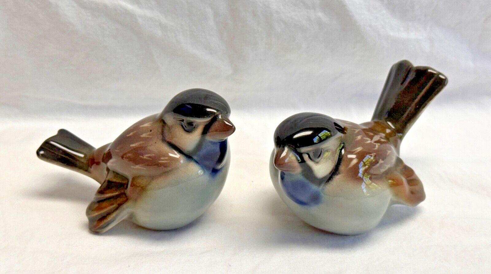 Pair of Bird Figurines- Made in Germany