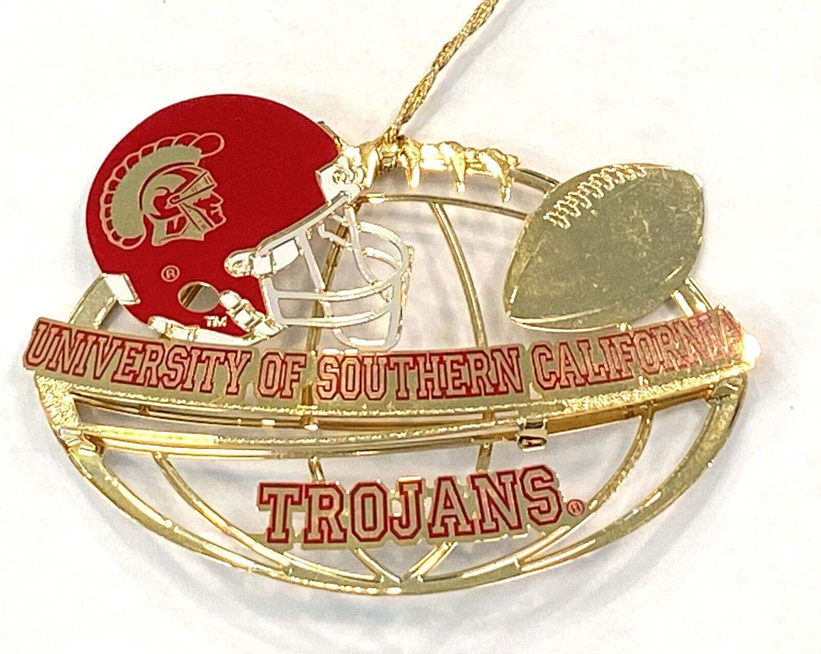 USC Trojans Football Christmas Tree 3.5\