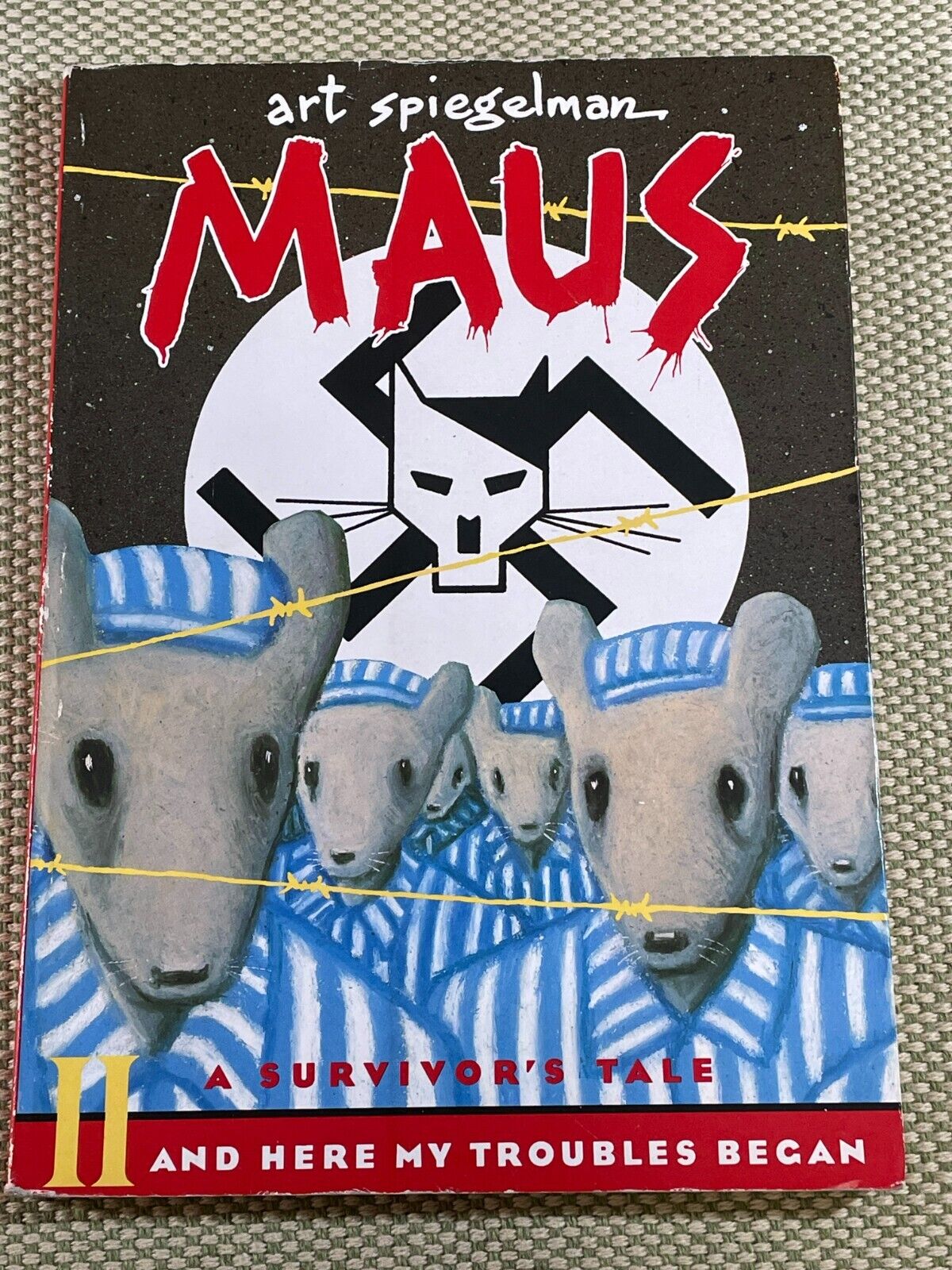 Maus: a Survivor's Tale #2 And Here My Troubles Began Book (Pantheon 1991)