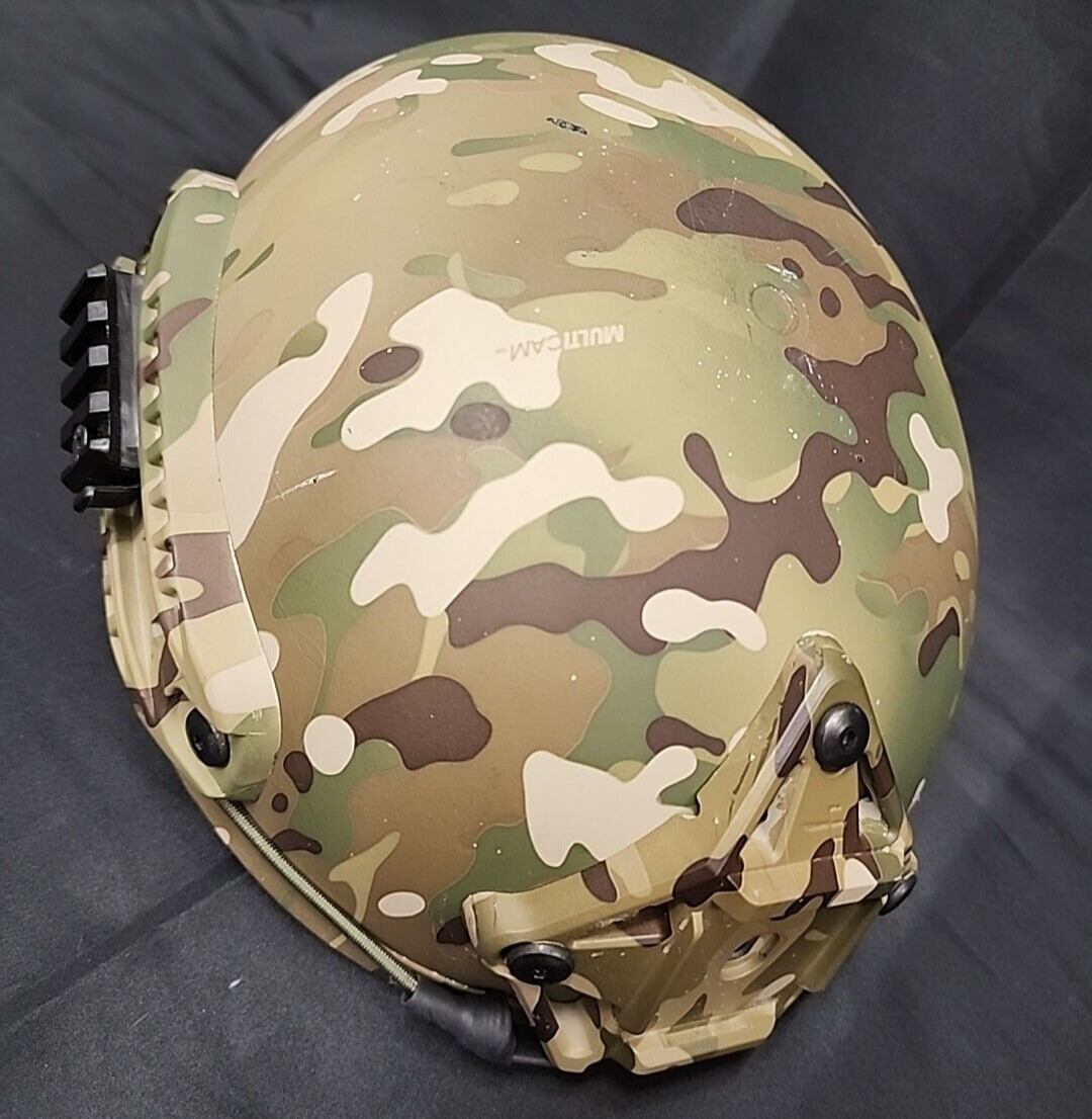 United Shield Intl Hi-Cut Ballistic Helmet Only Multicam M/L #4 Cag Sof Devgru