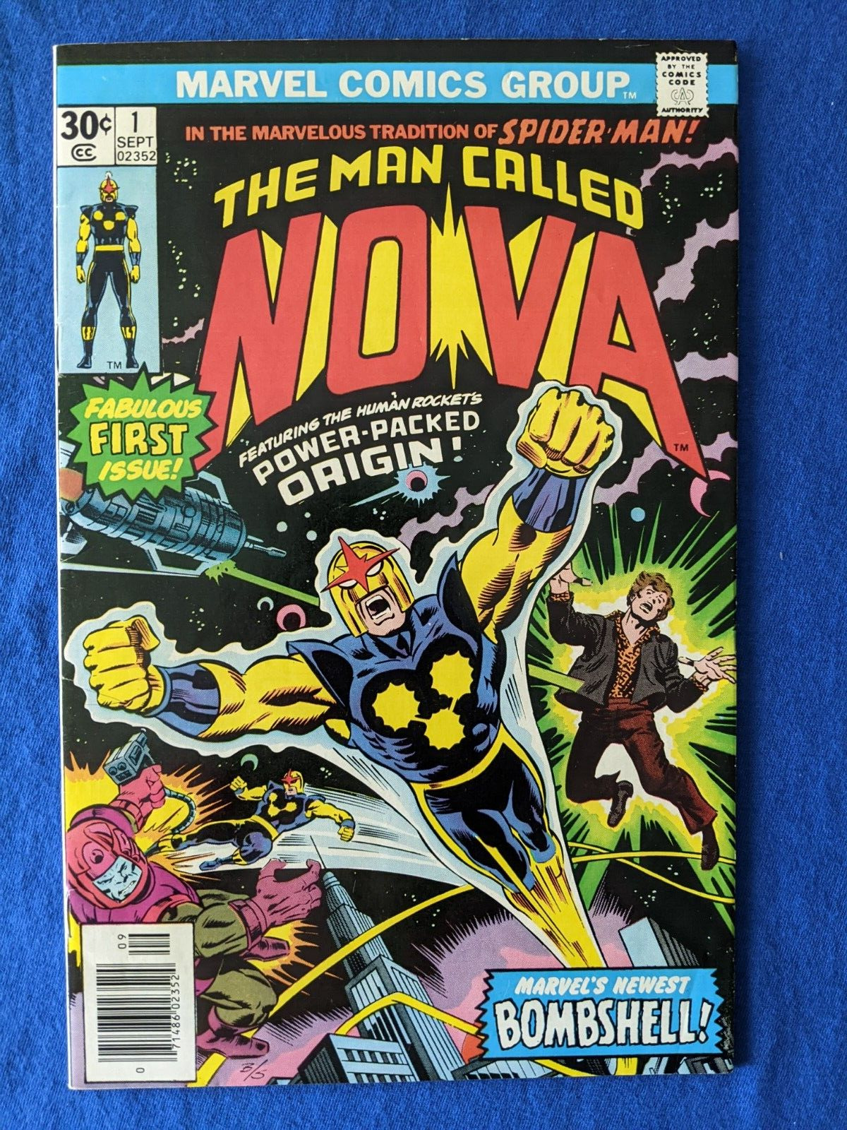 NOVA #1 (Sept 1976) Marvel Bronze Age classic, key first issue. Nice copy.
