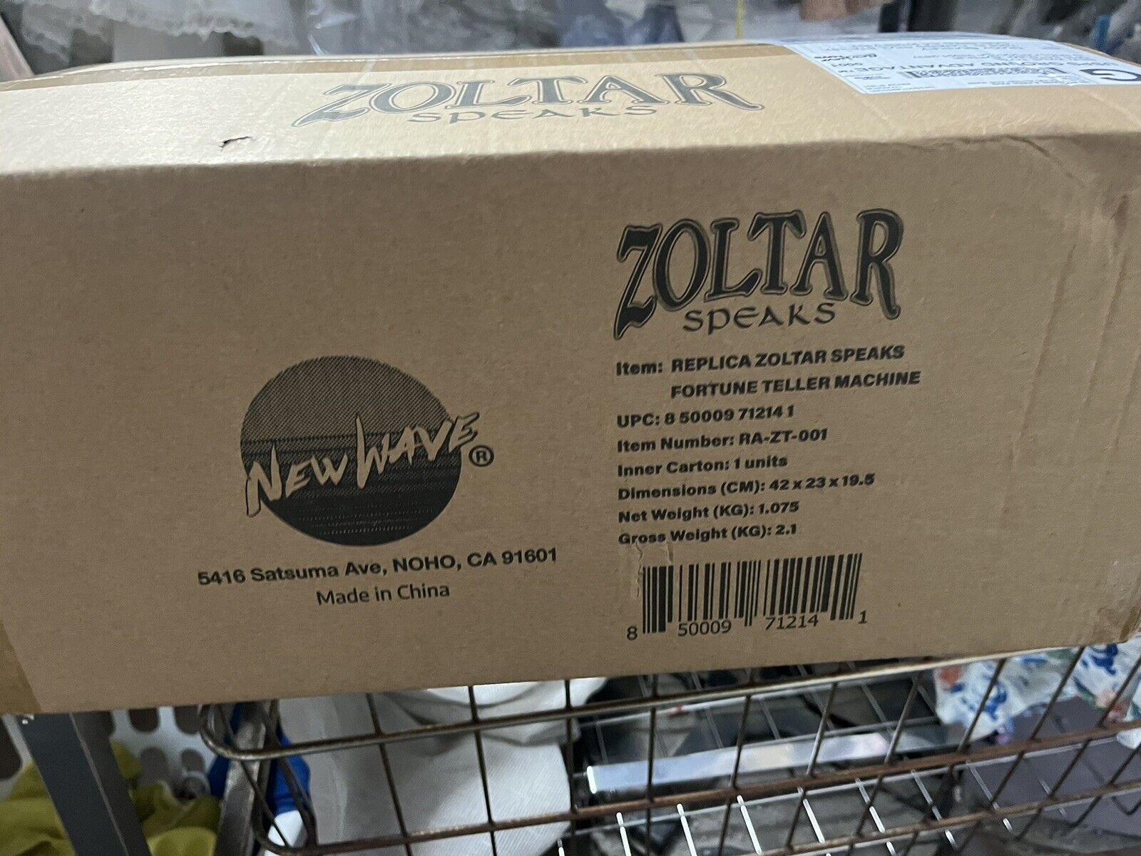 New Wave Toys ZOLTAR SPEAKS by New Wave Toys