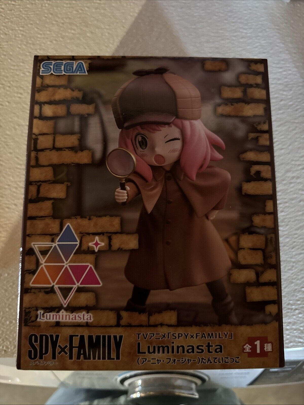 SPY x FAMILY Anya Forger Figure Detective play SEGA Luminasta form Japan