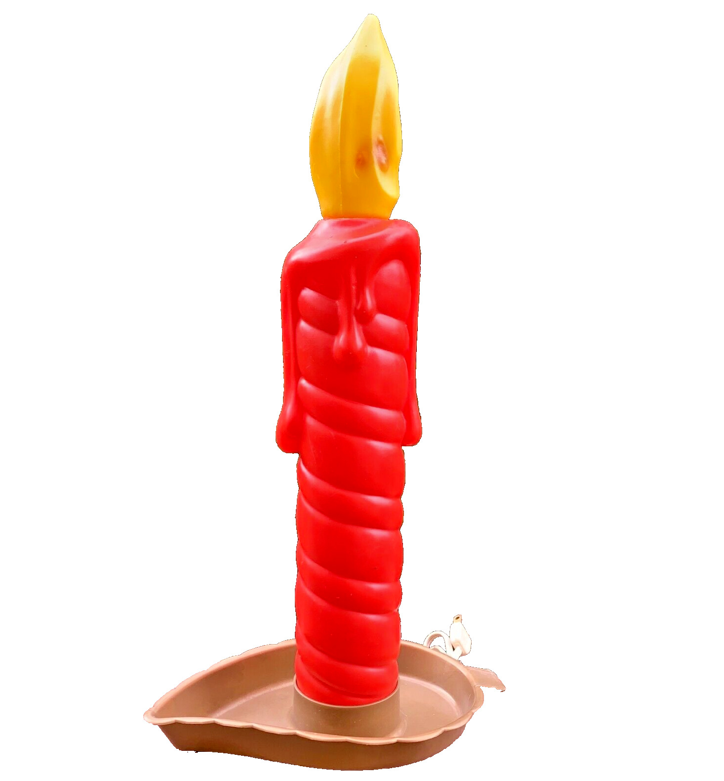 Empire Blow-Mold Indoor Outdoor Electric Illuminated Holiday Candle 15\