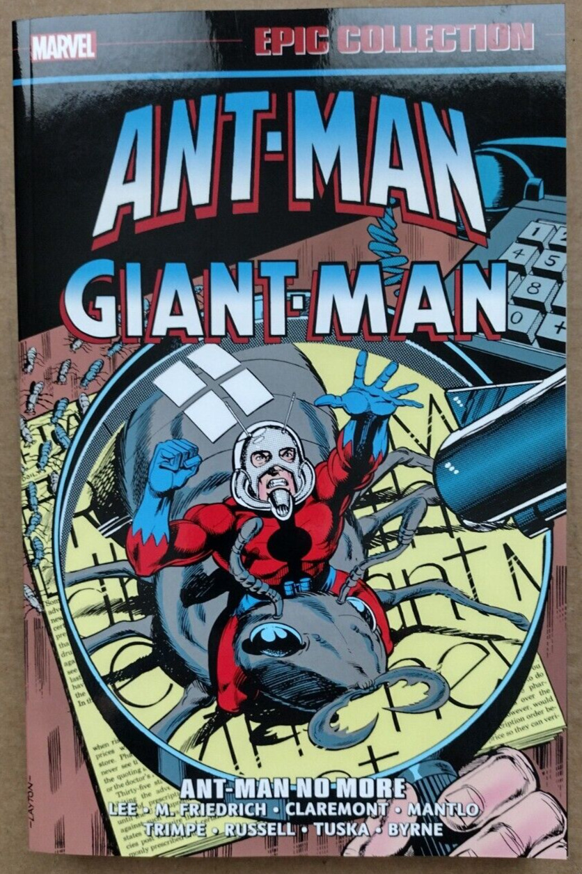 Ant-Man/Giant-Man Epic Collection Vol 2 Ant-Man No More, 2022 $44.99 Cover Price