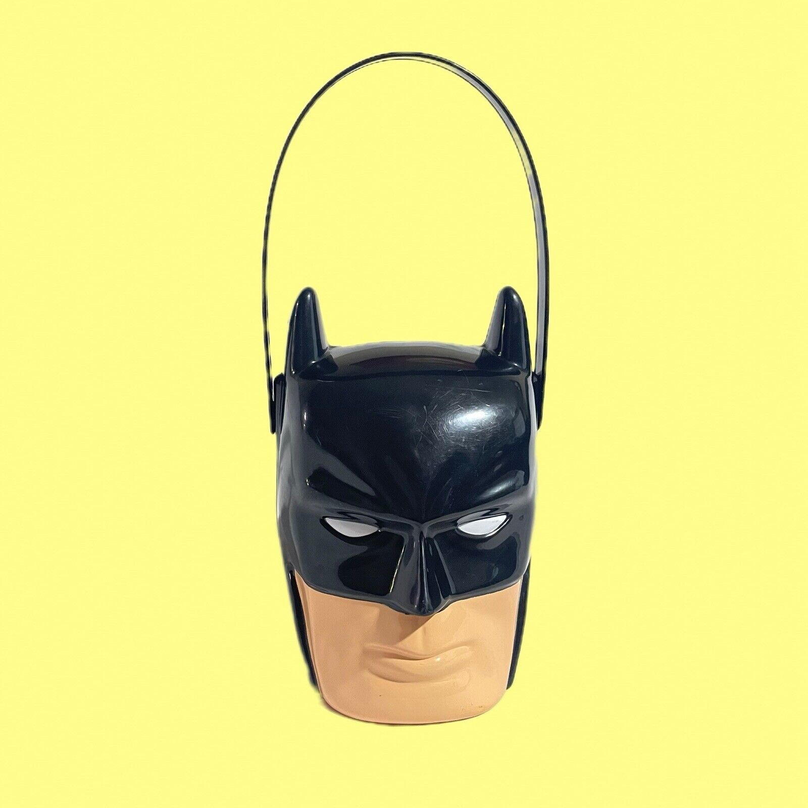 Vintage Batman Trick-or-Treat Halloween Candy Bucket