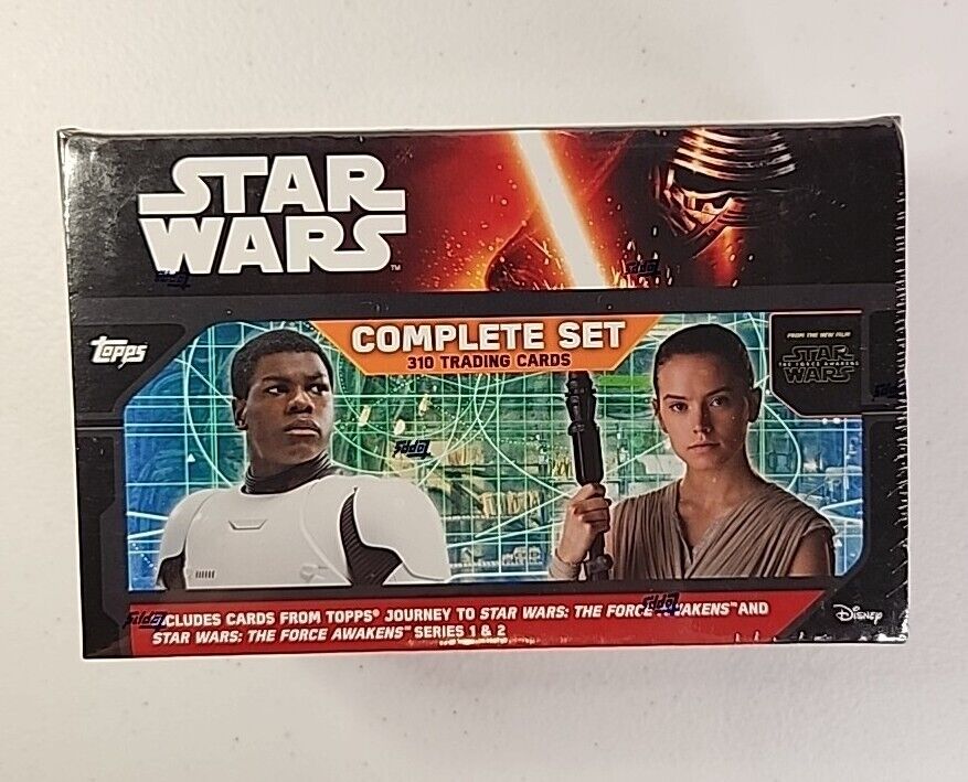 2016 Topps STAR WARS THE FORCE AWAKENS Complete Trading Card Set FACTORY SEALED