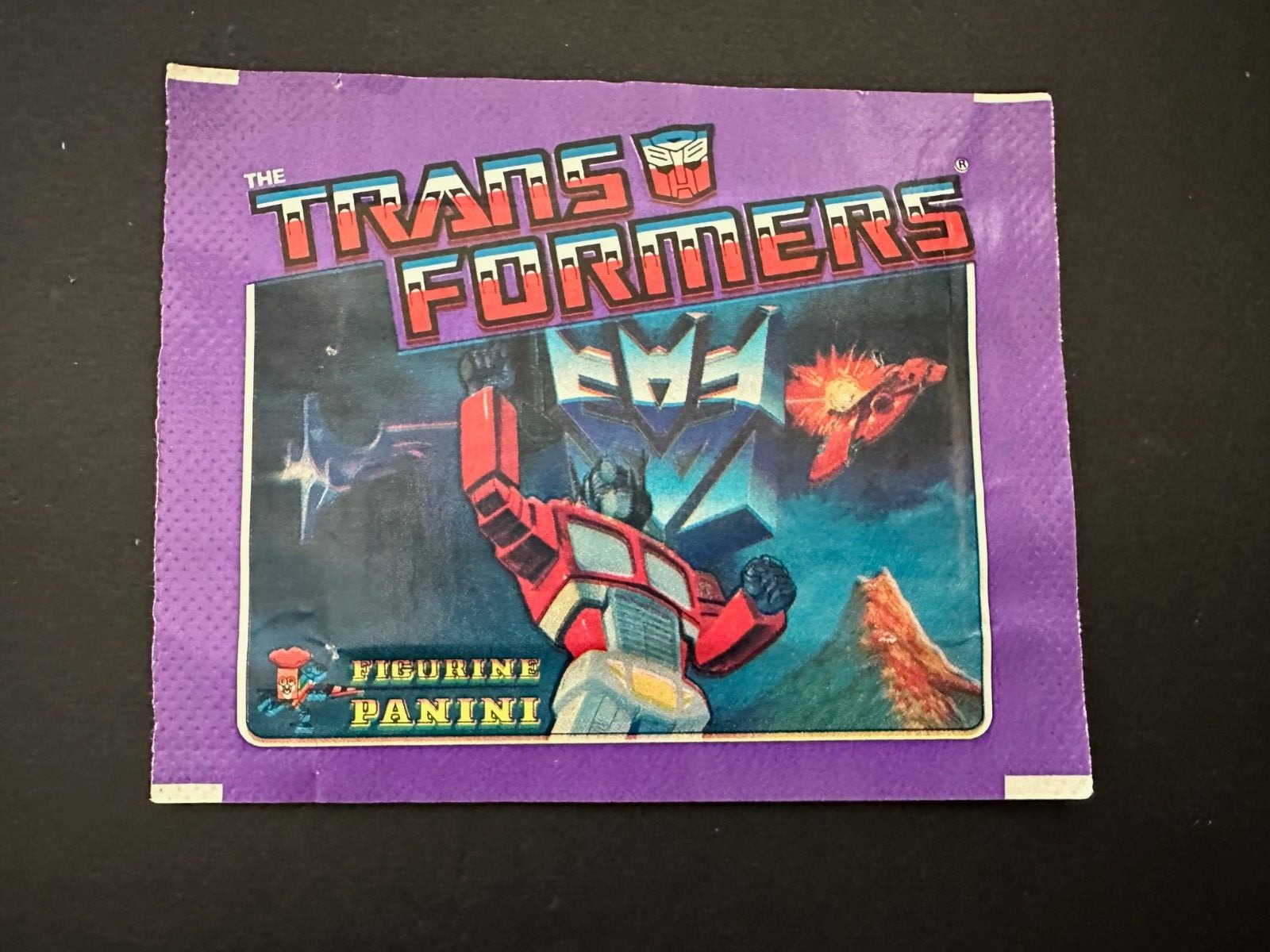 1991 Transformers Panini Stickers pack