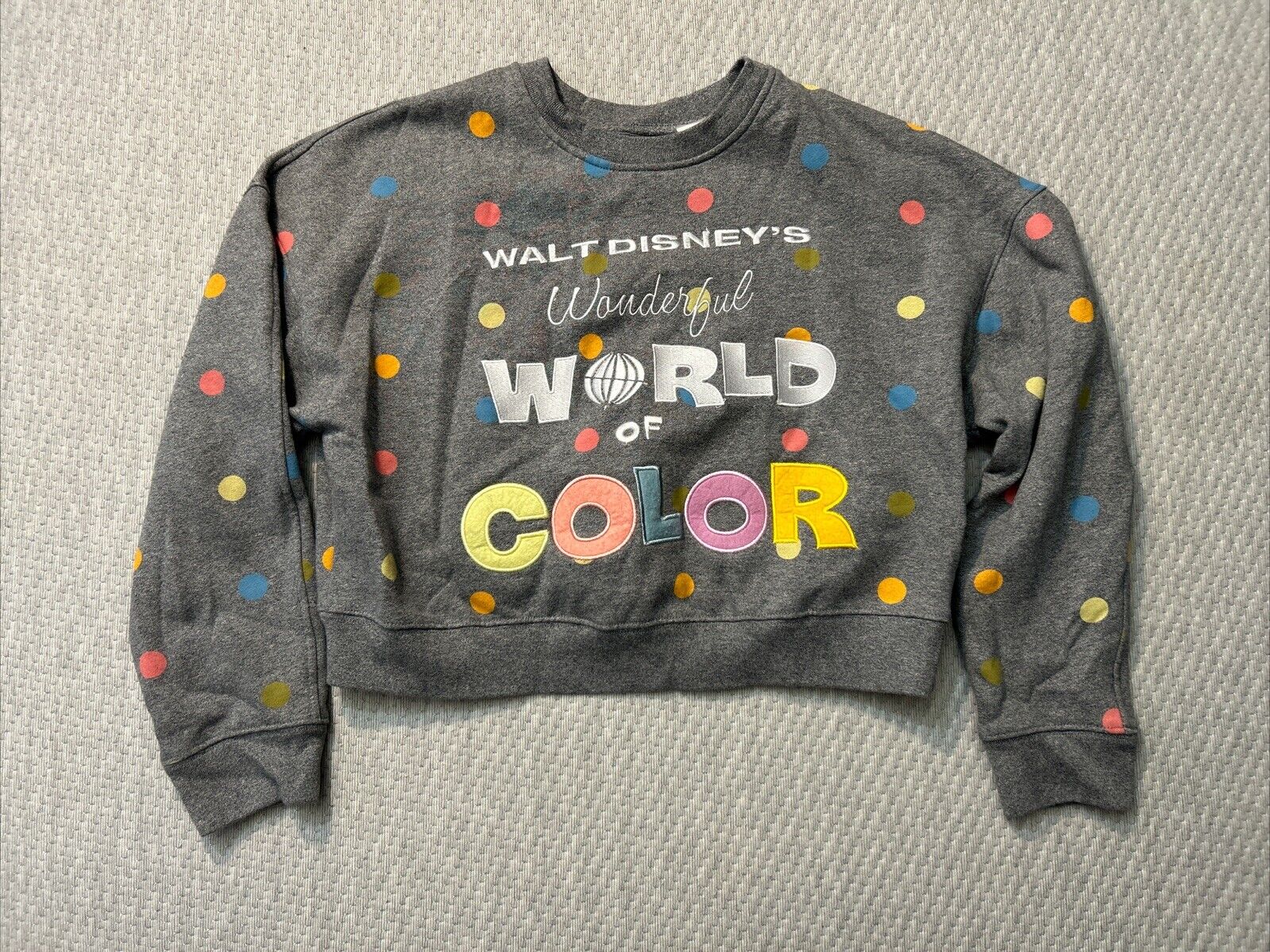 2023 Walt Disney's Wonderful World of Color Pullover Sweatshirt for Women Small