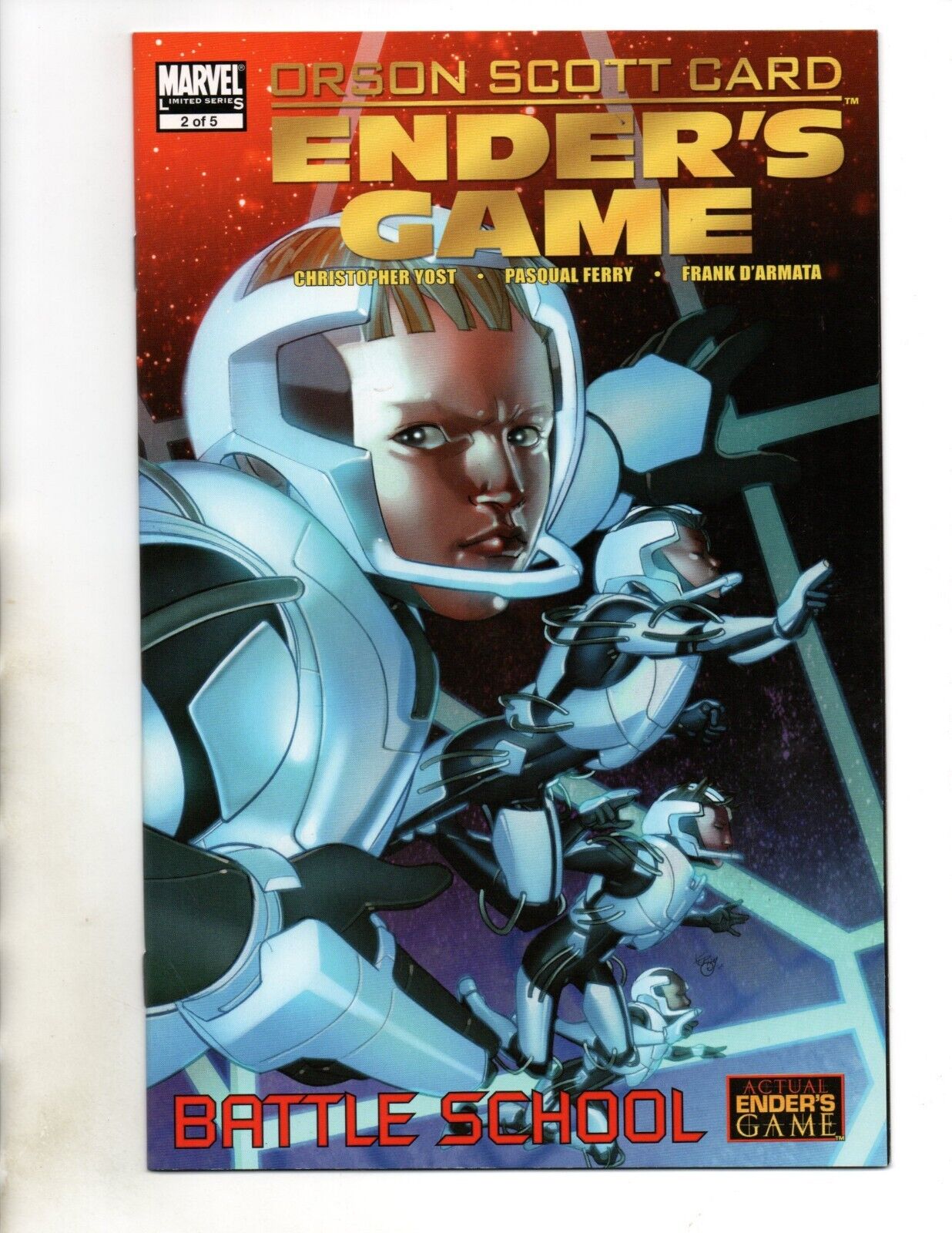 Ender's Game : Battle School # 1 - 4 / Shadow : Battle School # 1- 3 Marvel 2008