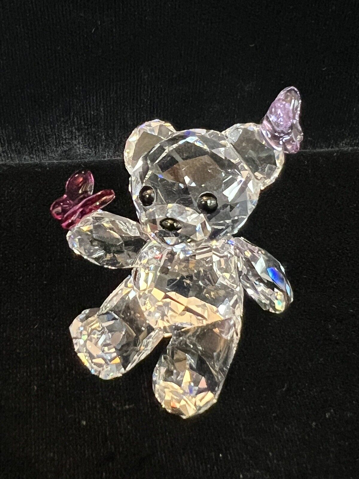 Swarovski Crystal Kris Bears Playful Butterflies Limited Edition