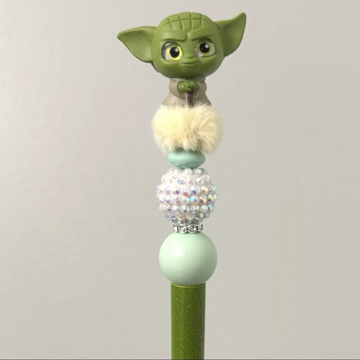 Disney Doorables Handmade Beaded Pen - Yoda Star Wars