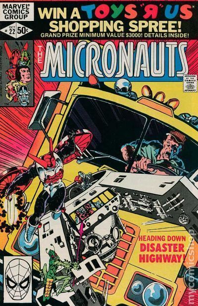 Micronauts #22 FN 6.0 1980 Stock Image